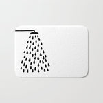 Shower in bathroom Bath Mat Gallery Image 1