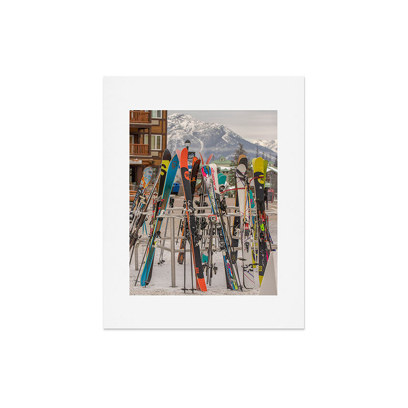 Ski Day Art Print Gallery Image 5