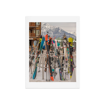 Ski Day Art Print Gallery Image 7
