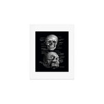 Skull Anatomy - Dark Version Art Print Gallery Image 1