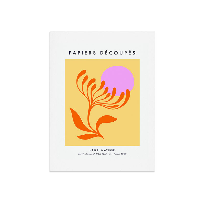 Matisse Poster 3. Flower & Sun cut-outs Art Print Gallery Image 7