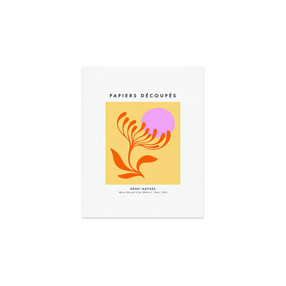 Matisse Poster 3. Flower & Sun cut-outs Art Print Gallery Image 1