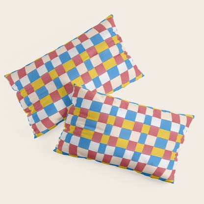Paper Weaving Pattern #2 Pillow Sham Gallery Image 4