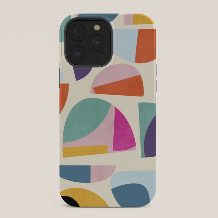 abstract modern mid century iPhone Case Gallery Image 36