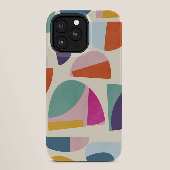 abstract modern mid century iPhone Case Gallery Image 28