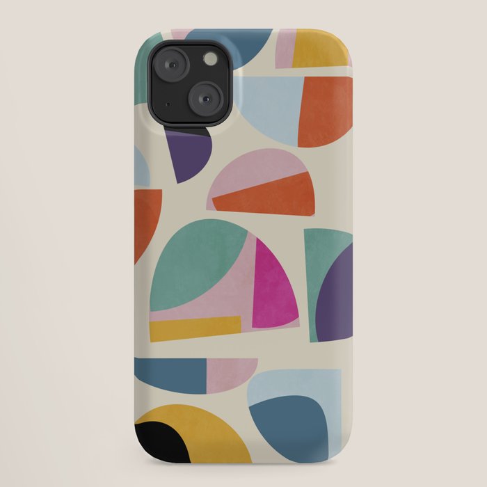 abstract modern mid century iPhone Case Gallery Image 18