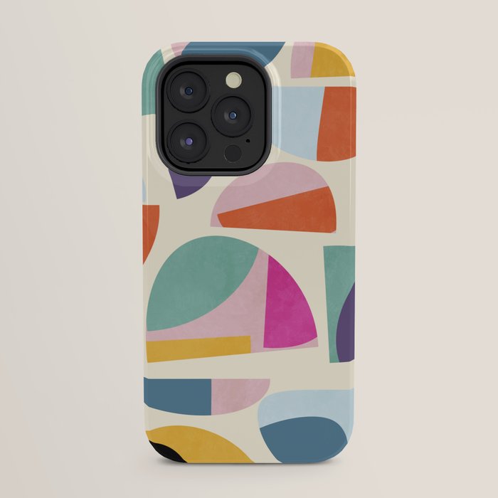 abstract modern mid century iPhone Case Gallery Image 31