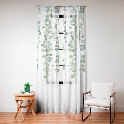 Eucalyptus Garland Window Curtain Gallery Image 20