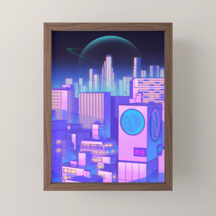 Space Shibuya Mini Art Print Gallery Image 2