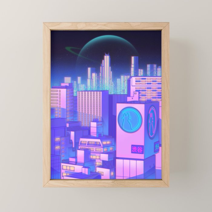 Space Shibuya Mini Art Print Gallery Image 1