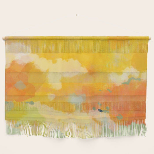 abstract spring sun Wall Hanging Gallery Image 1