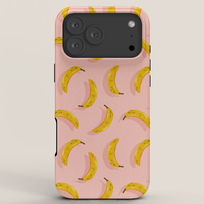 Banana Pattern - Blush iPhone Case Gallery Image 8
