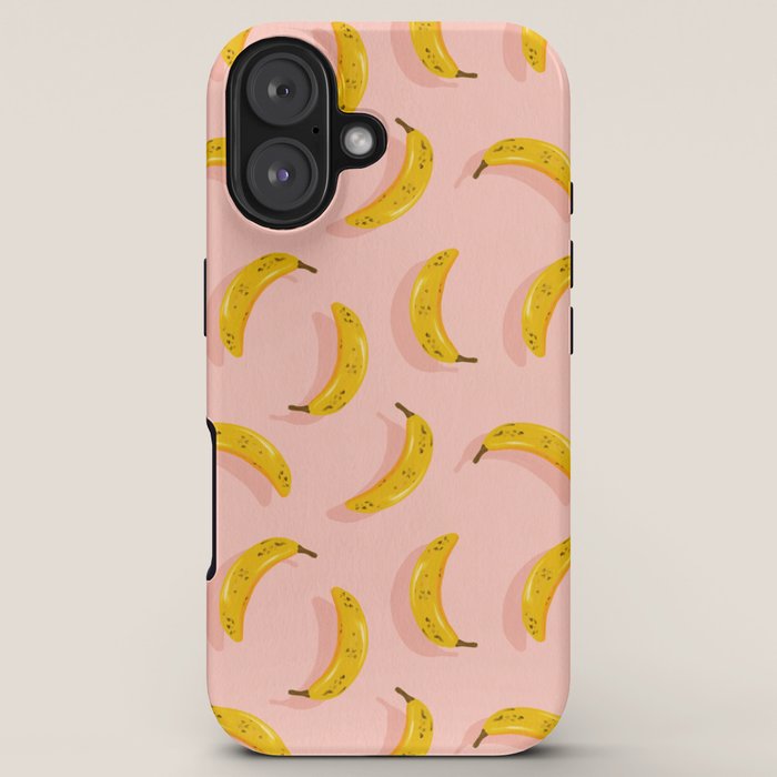 Banana Pattern - Blush iPhone Case Gallery Image 5