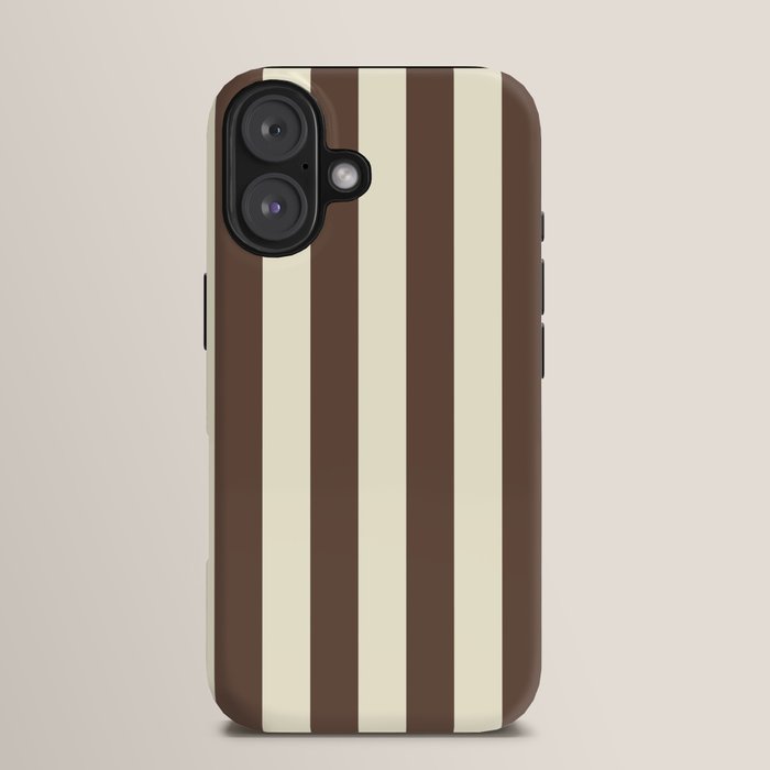 Stripes of Brown and Cream iPhone Case Gallery Image 13