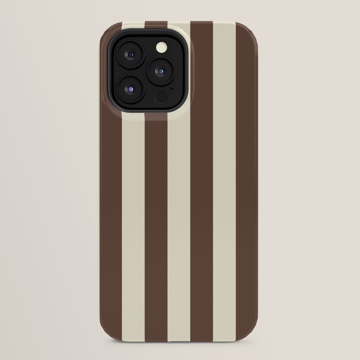 Stripes of Brown and Cream iPhone Case Gallery Image 24