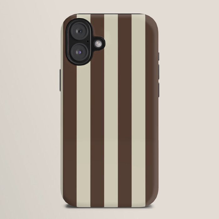 Stripes of Brown and Cream iPhone Case Gallery Image 10