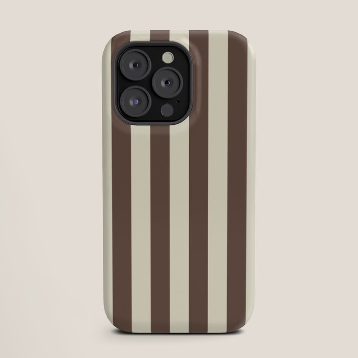 Stripes of Brown and Cream iPhone Case Gallery Image 19