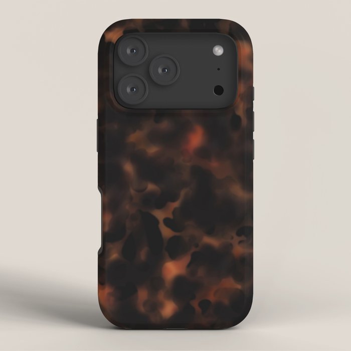 tortoise shell texture iPhone Case Gallery Image 3