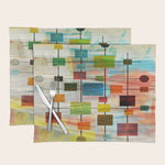 Mid-Century Modern Art 1.3 - Graffiti Style Placemat Gallery Image 1