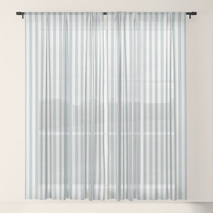 CoastL Stripe . Blue Window Curtain Gallery Image 17