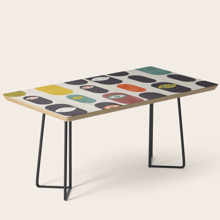 geometry mid mod eyes Coffee Table Gallery Image 1