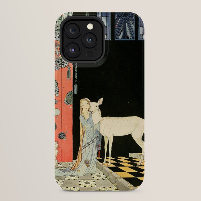 Art by Virginia Frances Sterrett from "Old French Fairy Tales," 1920 iPhone Case Gallery Image 24
