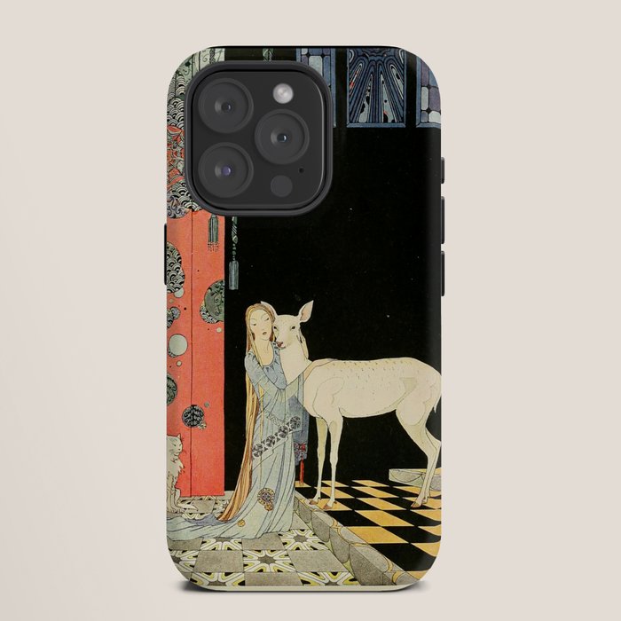 Art by Virginia Frances Sterrett from "Old French Fairy Tales," 1920 iPhone Case Gallery Image 11