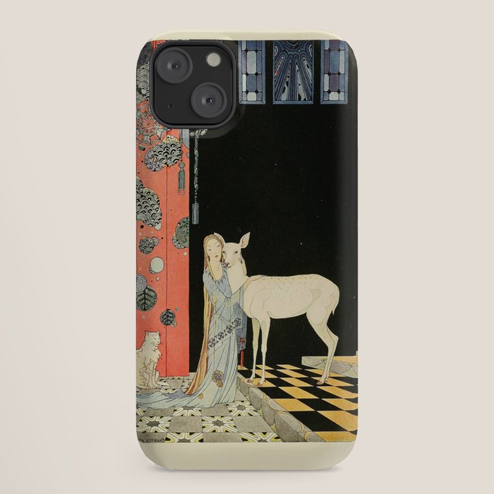 Art by Virginia Frances Sterrett from "Old French Fairy Tales," 1920 iPhone Case Gallery Image 18