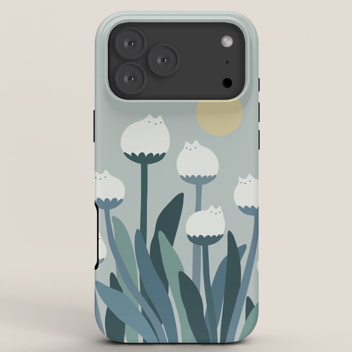 Cat and Plant 76 iPhone Case Gallery Image 8