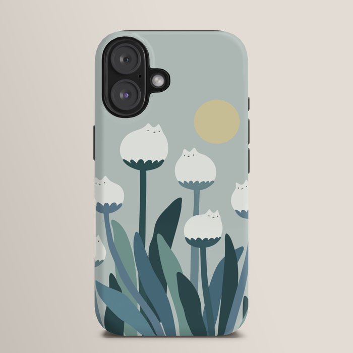 Cat and Plant 76 iPhone Case Gallery Image 13