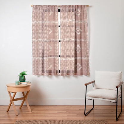 Musa in Rust Window Curtain Gallery Image 23