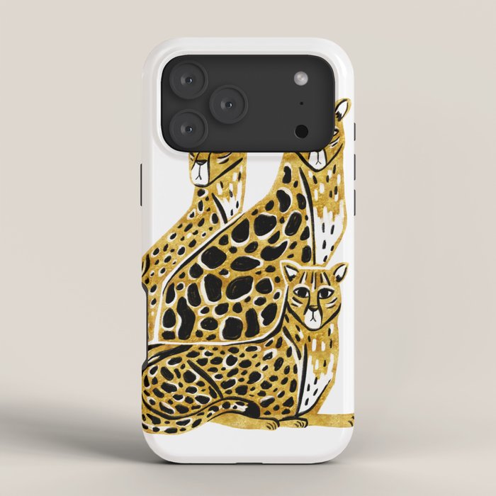 Gold Cheetahs iPhone Case Gallery Image 4