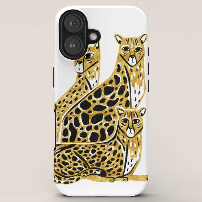 Gold Cheetahs iPhone Case Gallery Image 5