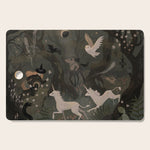 Spooky Forest with Ghosts Cutting Board Gallery Image 1