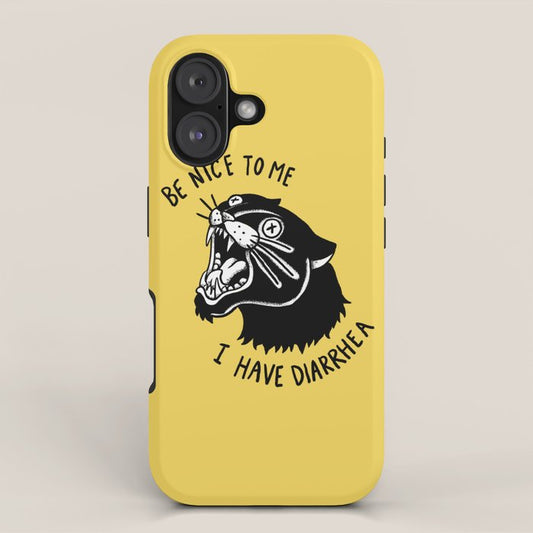 Panther Poop iPhone Case Gallery Image 1