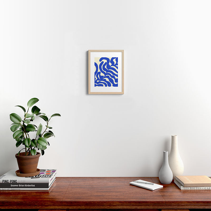 matisse blue leaves Framed Art Print Gallery Image 22