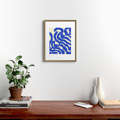 matisse blue leaves Framed Art Print Gallery Image 16