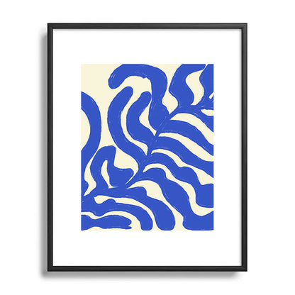 matisse blue leaves Framed Art Print Gallery Image 112