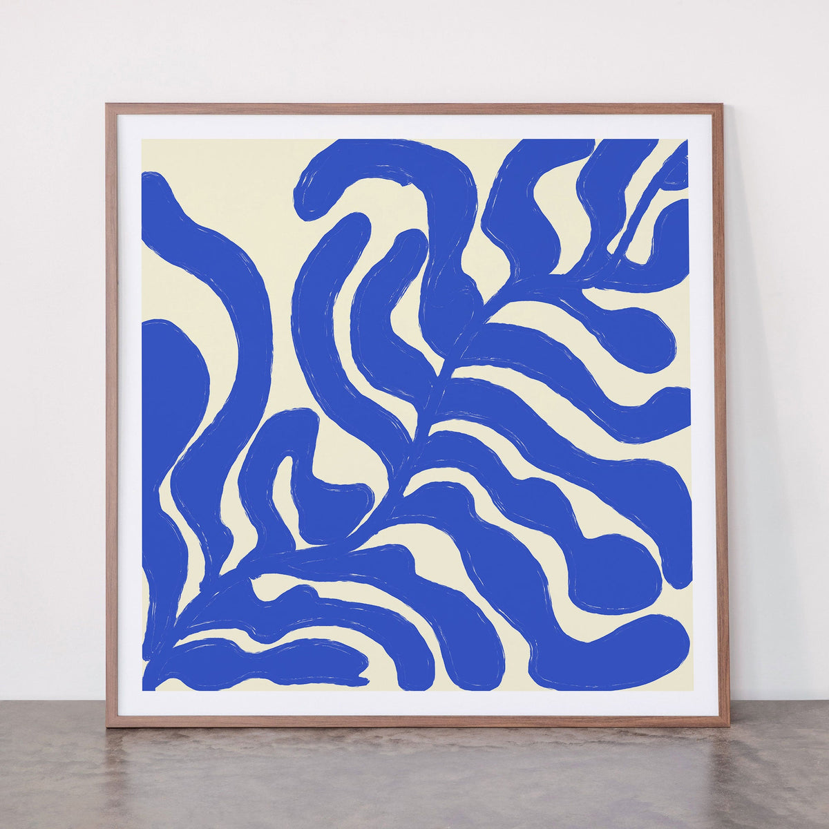 matisse blue leaves Framed Art Print Gallery Image 21