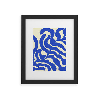 matisse blue leaves Framed Art Print Gallery Image 41