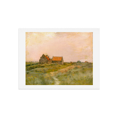 october day antique oil painting Art Print Gallery Image 7