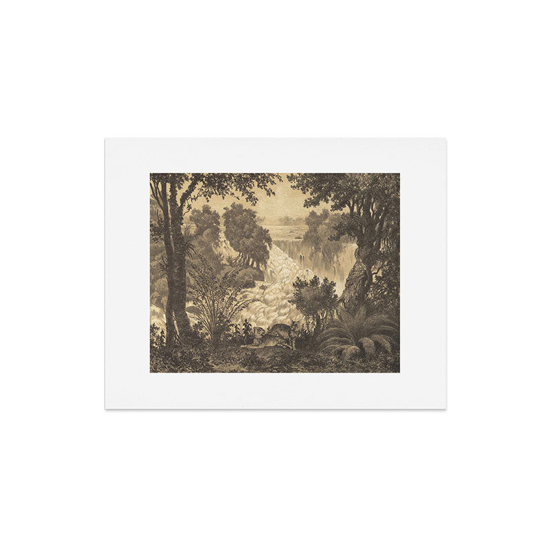 Voyage exploration en Indo-Chine-1873-Antique Landscape Tropical Jungle Tiger Art Print Gallery Image 4