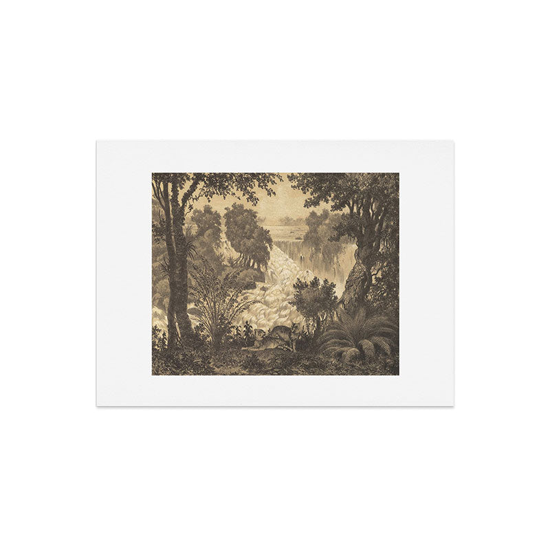 Voyage exploration en Indo-Chine-1873-Antique Landscape Tropical Jungle Tiger Art Print Gallery Image 6