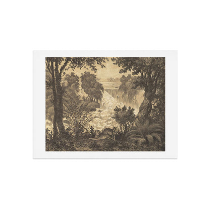 Voyage exploration en Indo-Chine-1873-Antique Landscape Tropical Jungle Tiger Art Print Gallery Image 7