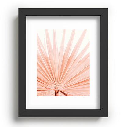 Blush Pink Fan Palm Framed Art Print Gallery Image 57