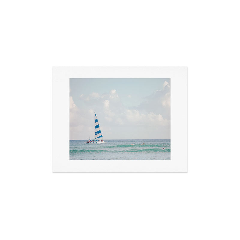 Happy Sailing - Ocean Photography Art Print Gallery Image 2