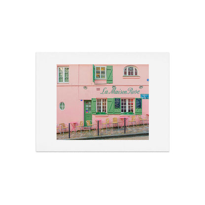 La Maison Rose Cafe in Paris Art Print Gallery Image 6