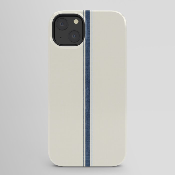Farmhouse Stripe in Navy Blue iPhone Case Gallery Image 22