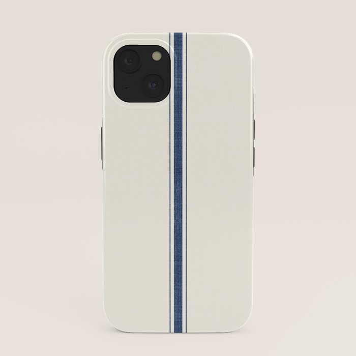 Farmhouse Stripe in Navy Blue iPhone Case Gallery Image 37