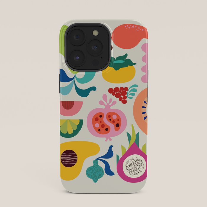 Mid Century Modern Fruits iPhone Case Gallery Image 35